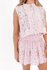 The Penny Lace Top - Pink