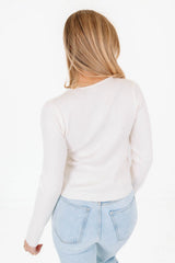 Showing Off Top - Cream