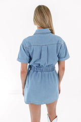 Next Trick Dress - Denim