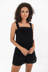 Effortless Look Romper - Black