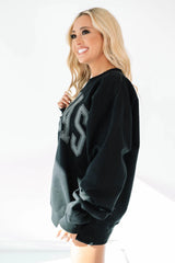 Varsity Texas Sweatshirt - Black