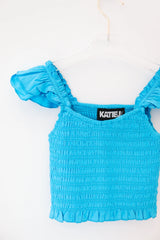 The Joanna Tween Top - Turquoise