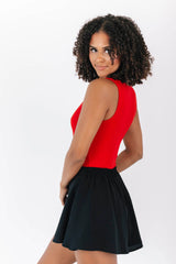 Back To Basics Bodysuit - Red