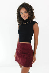 Sleek Lines Top - Black