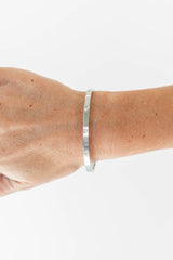 The Mini Corinne Bangle - Silver