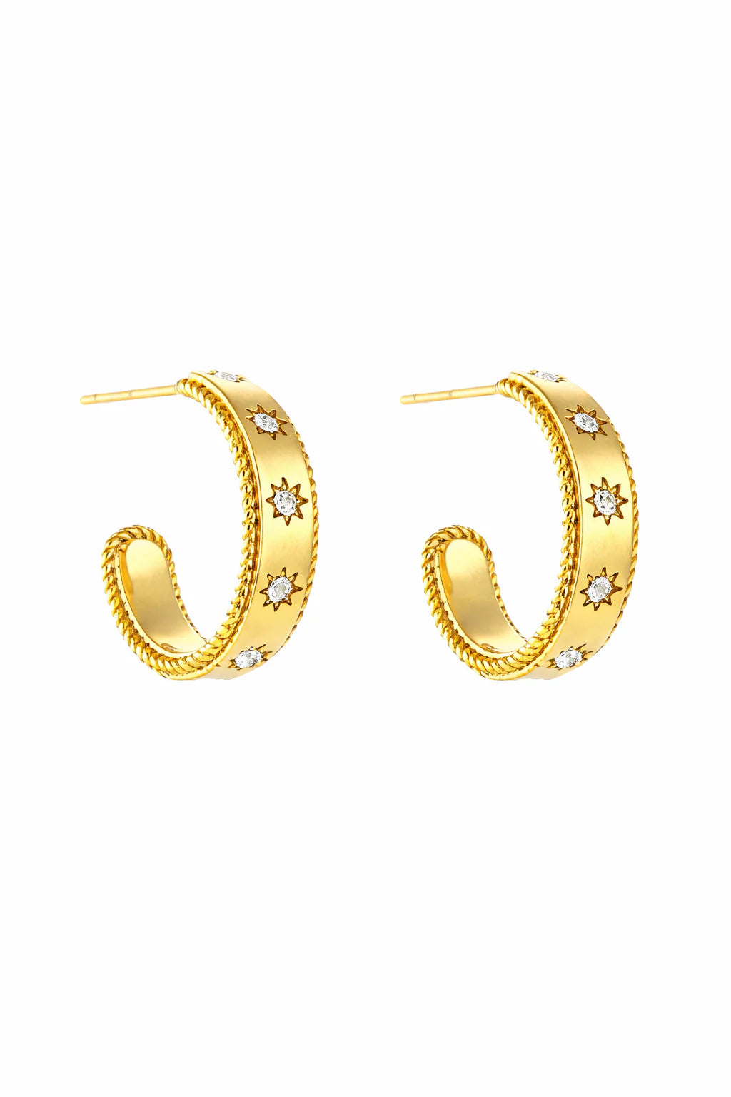 Shine On Earrings - Gold