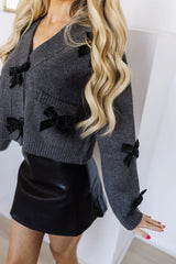 Opening Up Sweater - Grey