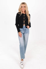 Showing Off Top - Black