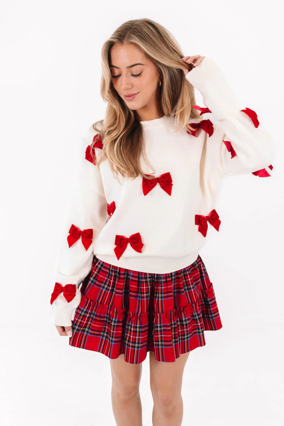 The Jenna Sweater - Red