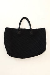The Jet Set Tote Bag - Black