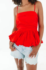 Saturday Sun Top - Red