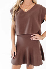 Feeling My Best Top - Brown