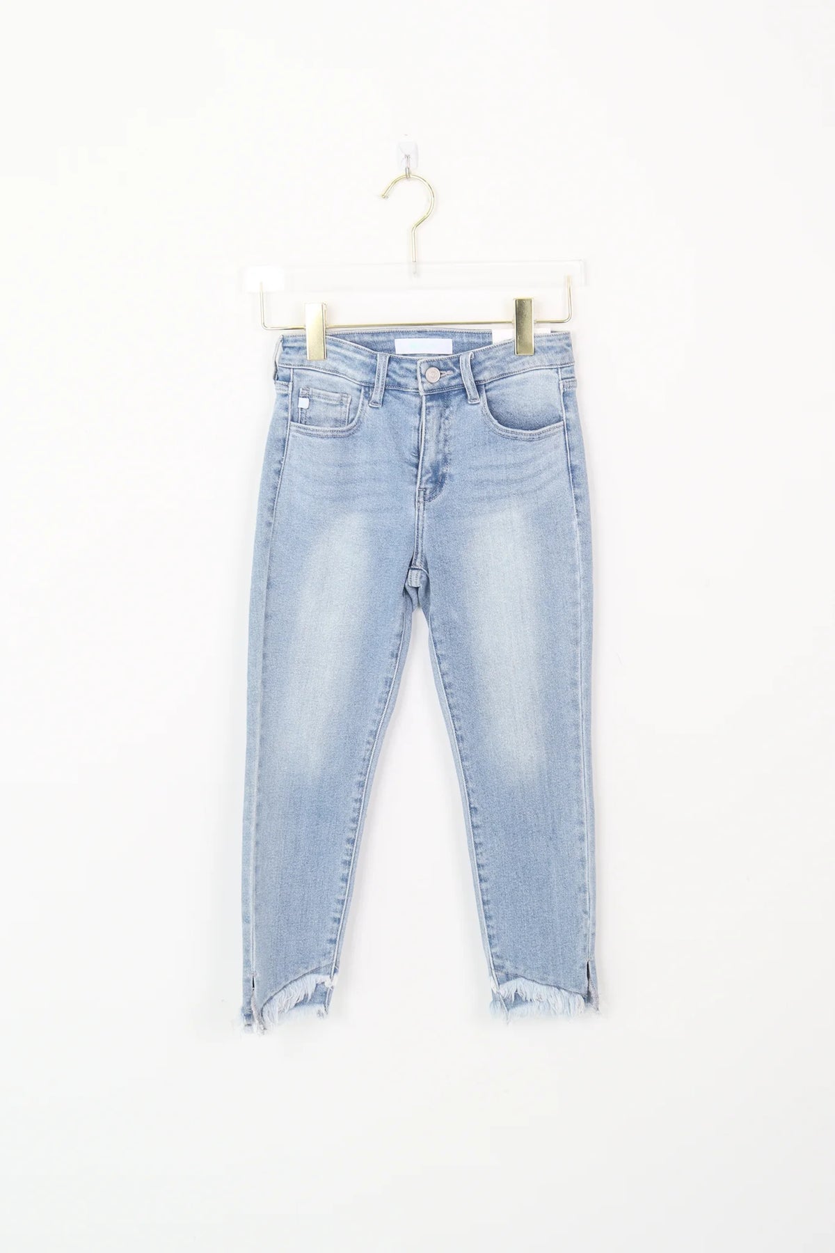 Feel The Fray Tween Jeans - Denim