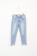 Feel The Fray Tween Jeans - Denim
