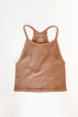 Next To Nothing Tank Top - Espresso