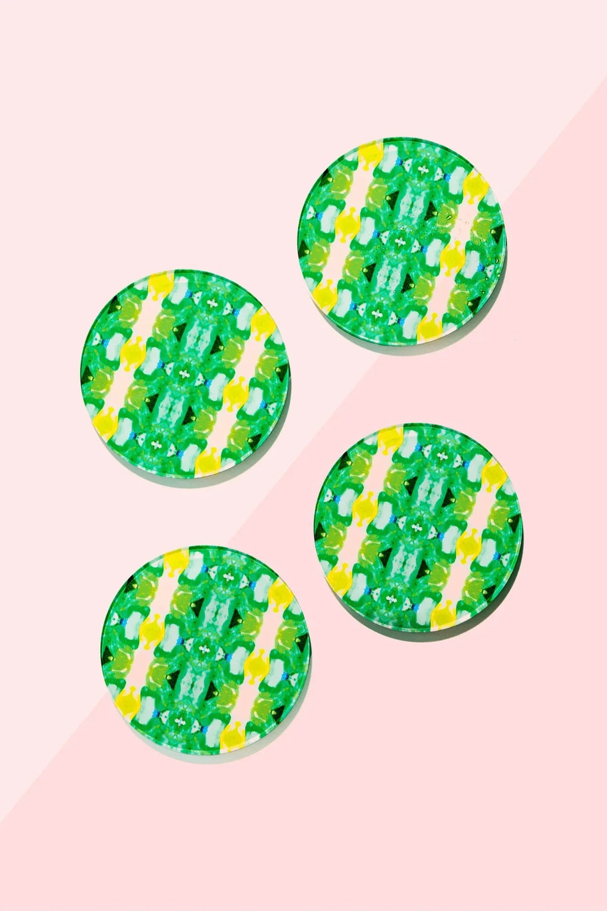 Laura Park Acrylic Coaster Set - Boca Bay