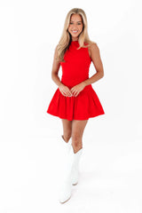 Bleacher Babe Dress - Red
