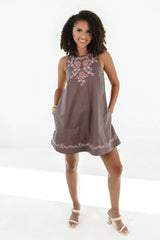 That's The Point Dress - Dark Plum