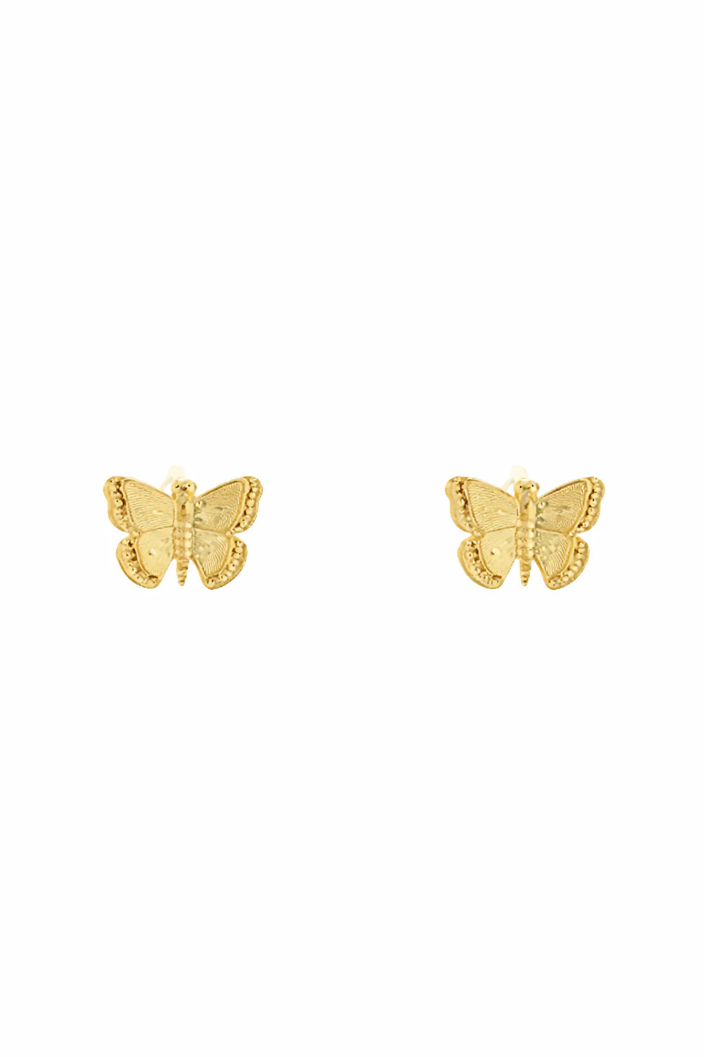 Butterfly Flutter Earrings - Gold