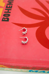 On A Roll Earrings - Silver