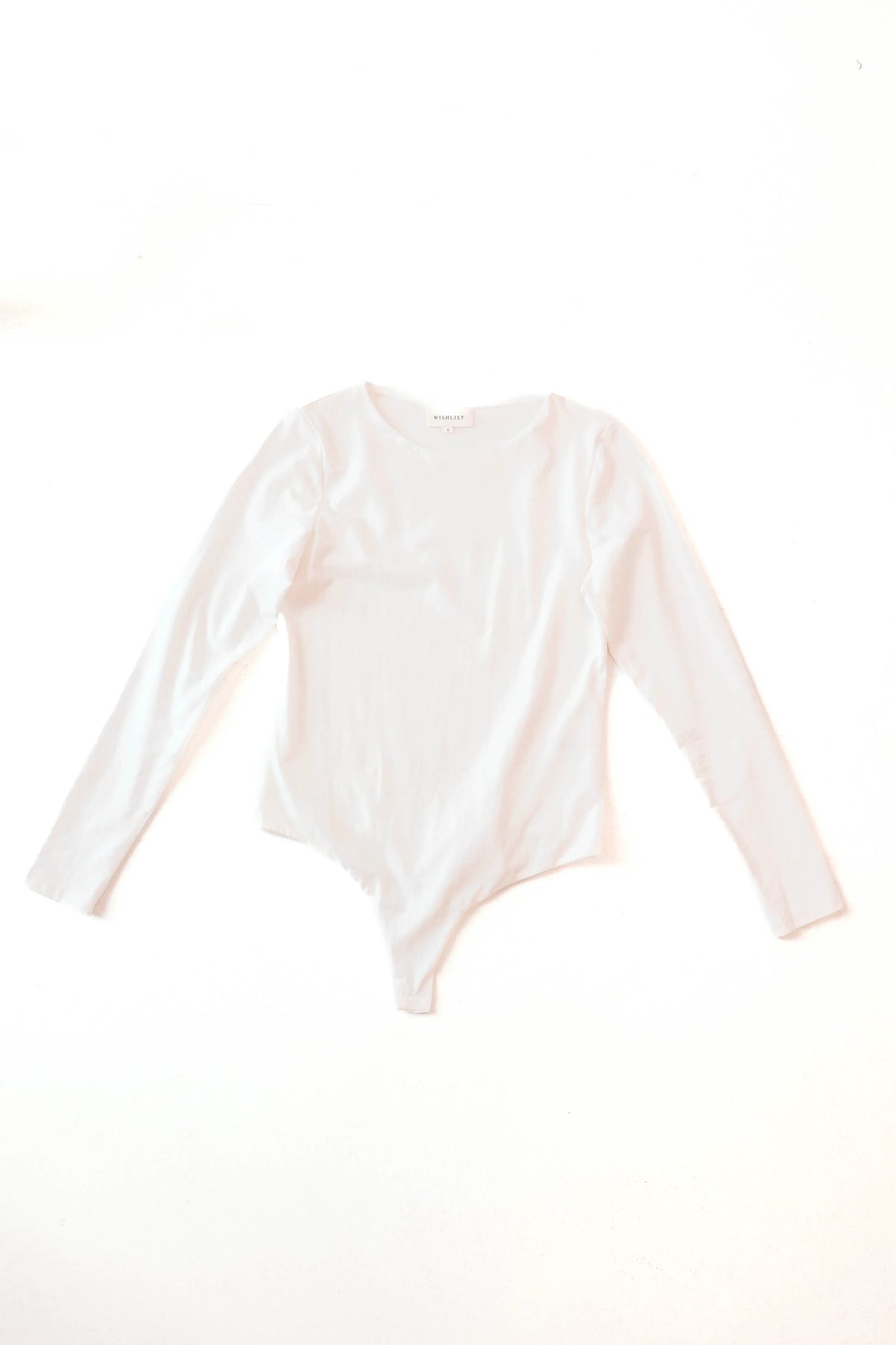 Sleek Lines Bodysuit - White