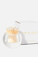 Acrylic Match Striker Set - White Matches