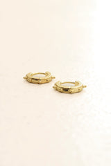Mini Glow Hoops - Gold