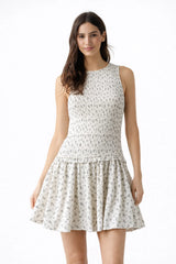 Tiny Details Dress - Ivory