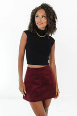 Sleek Lines Top - Black