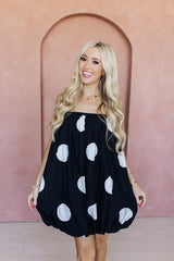 Ring It In Dress - Black