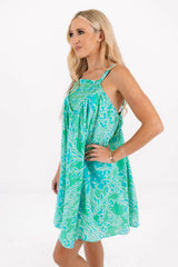 Tropical Shades Dress - Green