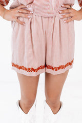 The Jess Shorts - Burnt Orange