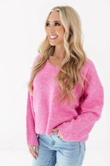 Cotton Candy Cutie Sweater - Pink