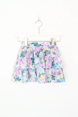 Fields Of Flowers Tween Skirt - Purple