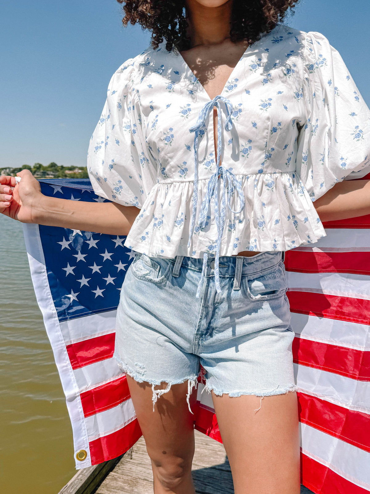 Last American Summer Top - White