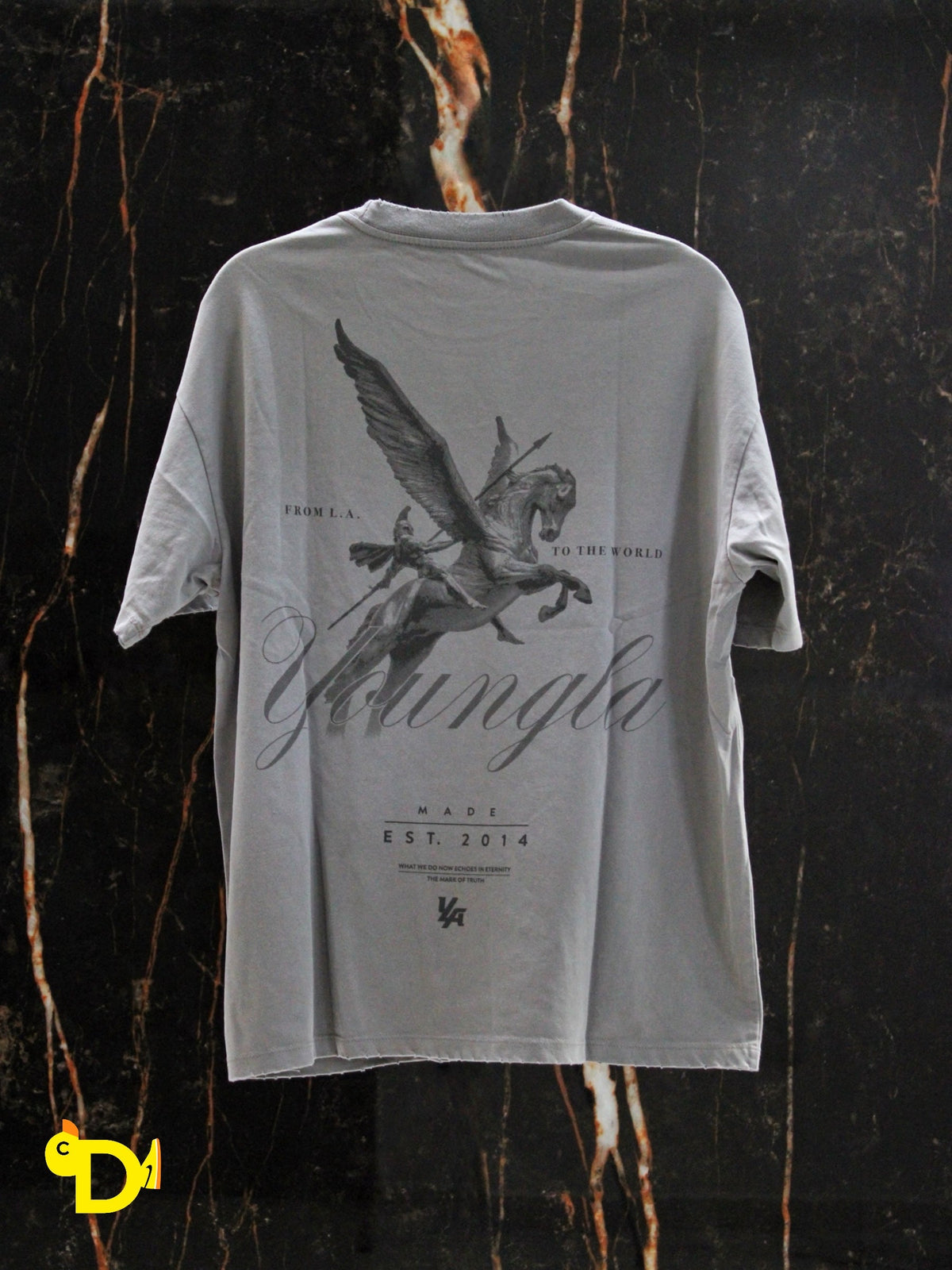 4118 - Warrior Tees - Grey