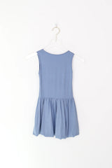 The Madeline Tween Dress - Blue