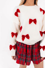 The Jenna Sweater - Red