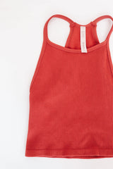 Next To Nothing Tank Top - Crimson