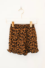 Jungle Tween Shorts - Leopard