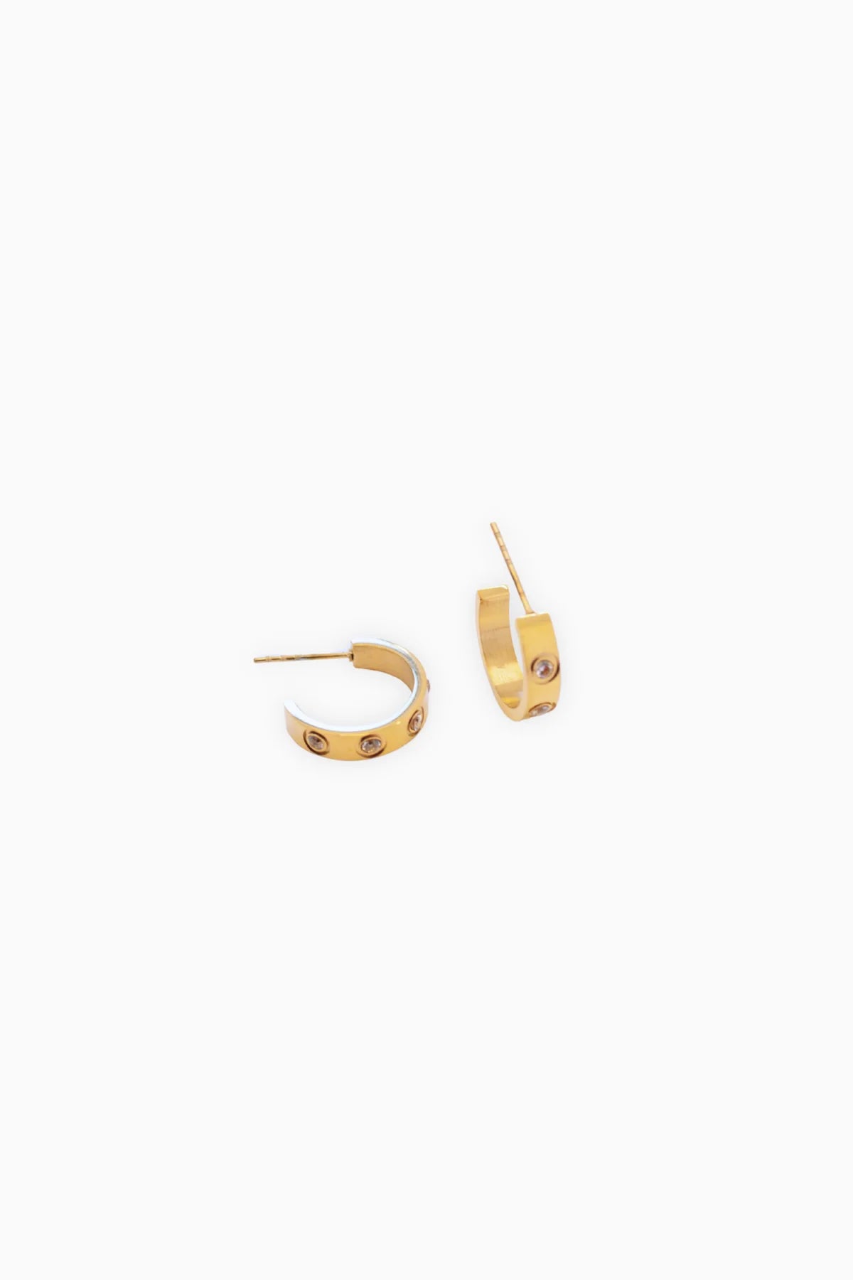 The Corinne Hoops - Gold