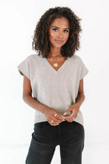 Take Me Serious Sweater Vest - Grey