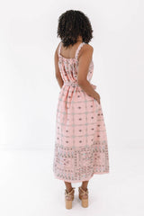 St. Thomas Sun Midi Dress - Pink