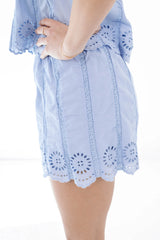 Yet To Be Seen Shorts - Blue