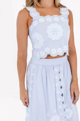 The Ember Top - Periwinkle