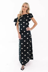 Spotlight Moment Midi Dress - Black