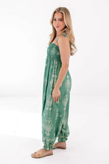 Welcome To The Jungle Jumpsuit - Green