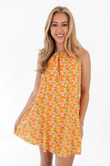 Daisy Dukes Dress - Orange