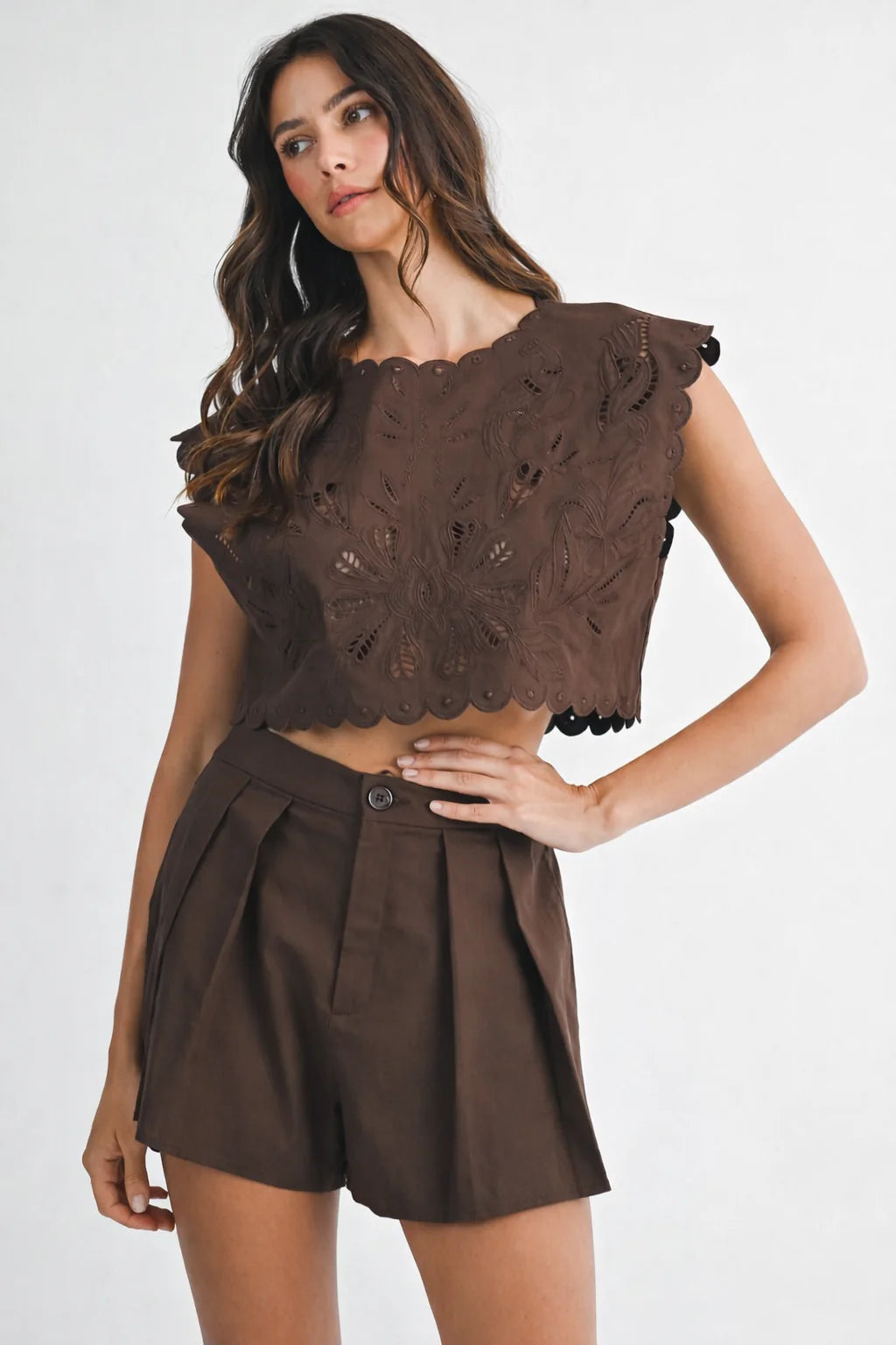 Have A Treat Shorts - Brown