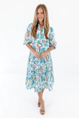 Afternoon Outing Midi Dress - White